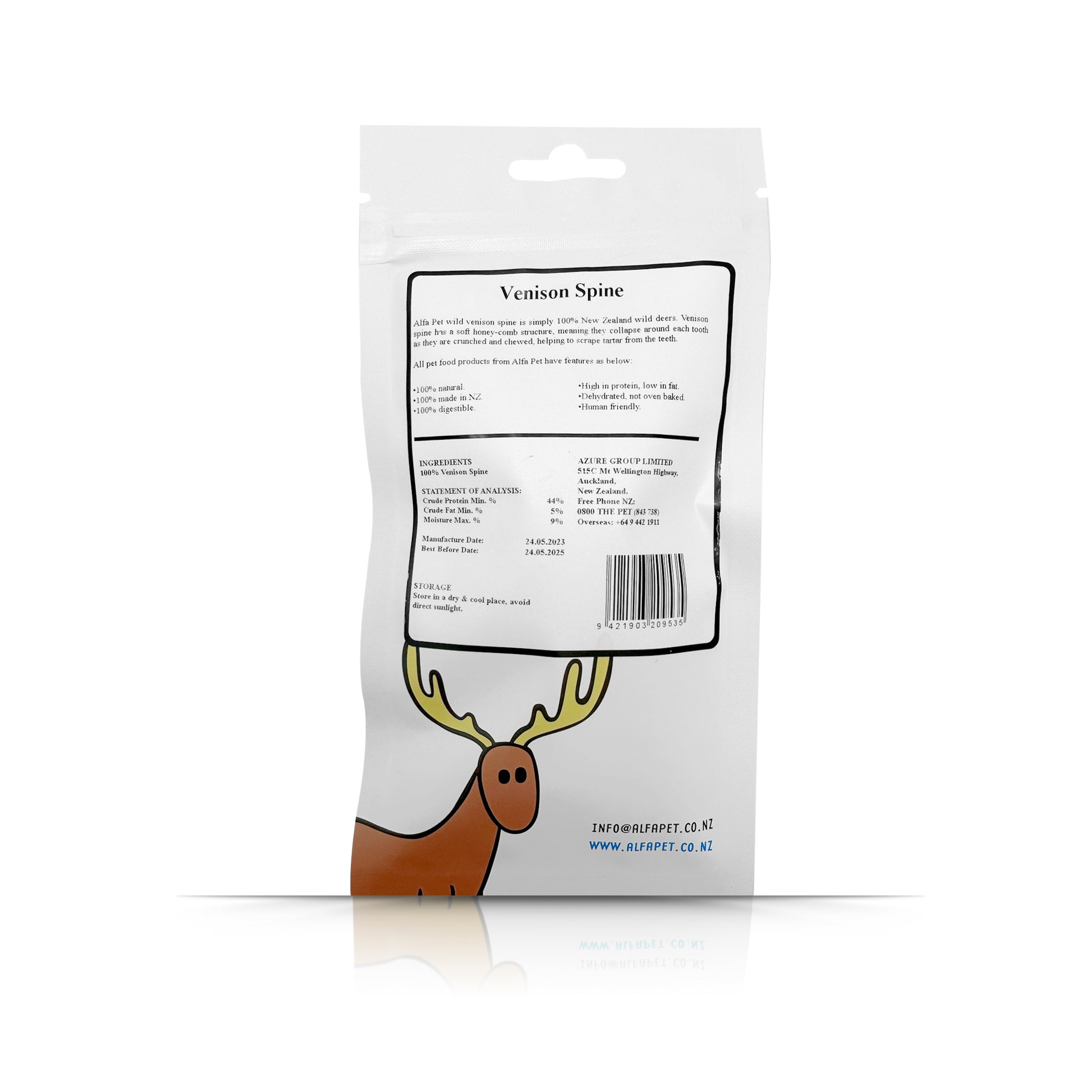 Alfa Pet Venison Spine