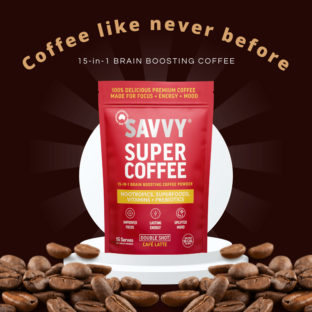 SAVVY SUPER COFFEE 100g pouch